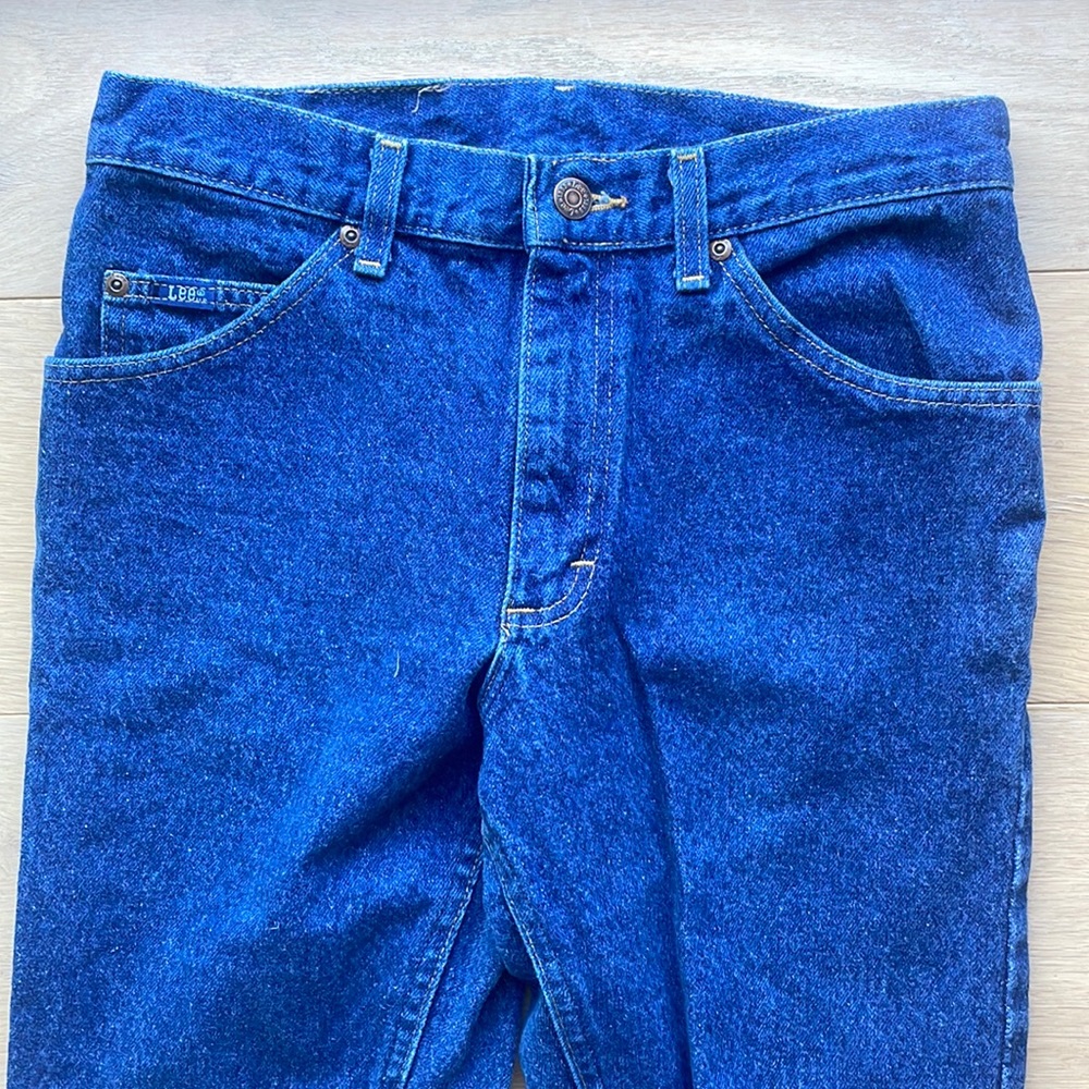 Mid-rise Women’s Small Lee jeans - size 25/26 - Picture 2 of 4